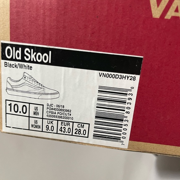 Vans old Skool rigid platform sneaker. Mens size 10 - Picture 4 of 4